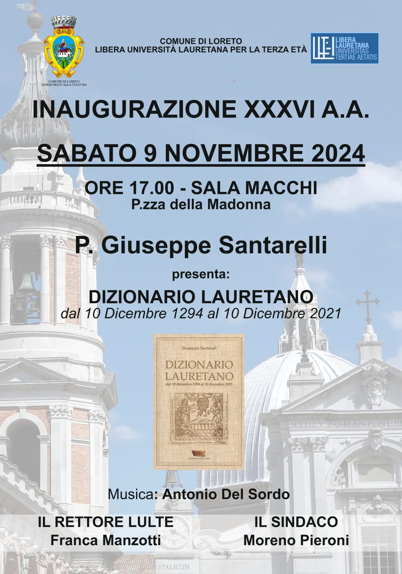 Dizionario Lauretano - Inaugurazione XXXVI Anno Accademico LULTE