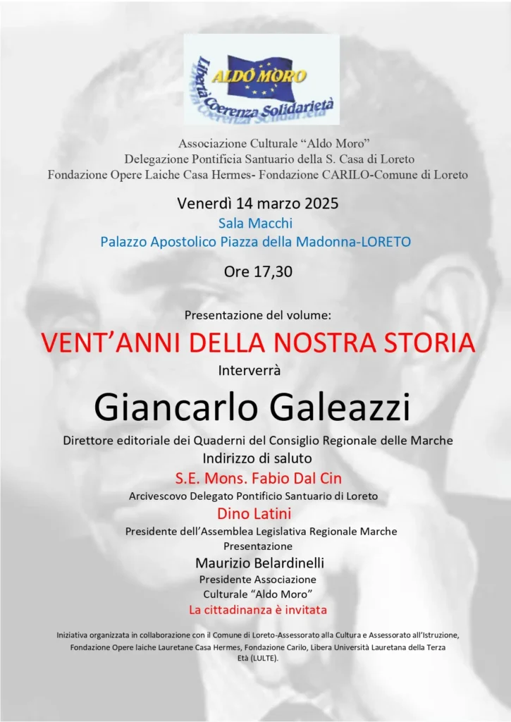 Presentazione volume Ass. Aldo Moro